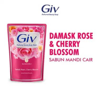 GIV Body Wash 60ml Pouch Refill | Perfumed Beauty Body Wash | White Skincare Bodywash | Sabun Mandi