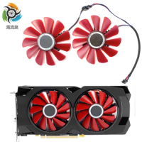 New 85MM Diameter RX-570-RS RX-580-RS FDC10U12S9-C For XFX RX570 RS RX580 RS Video Graphics Cards Cooling As Replacement Fan