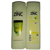 Zinc Shampoo Cool Booster 340Ml, Zinc Shampoo Active Clean 340Ml, Zinc Shampoo Active Fresh 340Ml, Z
