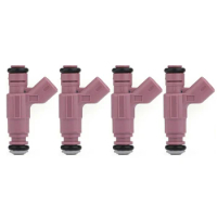 4Pcs Fuel Injectors For Neon Chrysler PT Cruiser 2003 2.4L Turbo 04852747AA 0280156030 Car Accessories