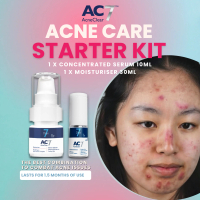 AC7D Acne Care Starter Kit (Serum 10ml +Moisturiser 30ml) - Acne Clear 7 Days | Acne Treatment for A