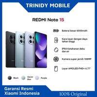 Xiaomi Redmi Note 15 (6/128) (8/128) (8/256) Garansi Resmi 6/128 GB