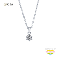 彩糖鑽工坊 GIA 鑽石 30分 F/SI2 EX車工 六爪鑽石項鍊
