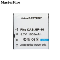 3.7V 1500mah Rechargeable Li-ion Battery NP-40 CNP-40 CNP40 for Casio Exilim Zoom EX-Z40 EX-Z50 EX-Z55 EX-Z57 EX-FC100 Batteries