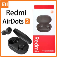 Xiaomi Redmi AirDots 2 Earphones Wireless Bluetooth Earbuds Noise Reduction HiFi Headset With HD Mic Call Headphones Airdots2