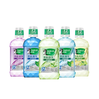 【DARLIE 好來】清新漱口水500mlX6入(酷爽青檸/清新薄荷/清新茶/護齦礦鹽/全亮白極緻)
