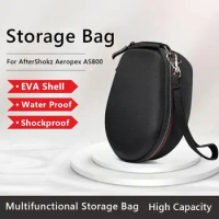 Headphone Carrying Box Portable Headphone Earbud Organizer EVA Shell Waterproof for AfterShokz Aeropex AS800/OpenMove AS660