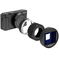 External Camera Anamorphic Lens for SONY ZV-1, Canon Power Shoot G7X Mark III