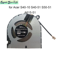 Computer processor Cooling Fans for Acer Aspire 5 A515 A517-51 A615-51 51G Swift 3 S40-10 S40-51 S50-51 13N1-01A0412 CPU Cooler