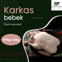 PREMIUM Karkas Bebek Utuh 900gr-1,5kg | Fresh Halal Organic Duck Carcass | Ikan Daging Sapi Ayam Beb