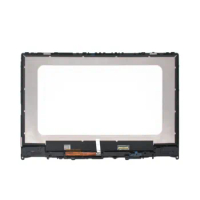 For Lenovo Yoga 530-14IKB 530-14ARR NT140WHM-N43 5D10M42866 LCD Panel Display Screen Touch Glass Digitizer Assembly with Frame