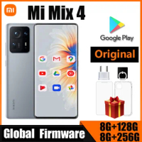 Xiaomi Mi MIX 4 smartphone 7.0 120w Wireless 50W Qualcomm Snapdragon 888Plus MIUI12.5 Full screen Curved screen Smartphone