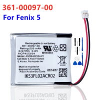 Watch Battery 361-00097-00 For Garmin Fenix 5 Replacement Battery 255mAh + Free Tools