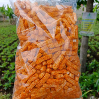 kerupuk kecipir pedas,gurih,pedas Kering Snack Food Cemilan Makanan Crispy