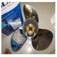 Free Shipping Outboard 316 Stainless Steel Propeller 17inch For Mercury Honda 70-115 Hp Boat Engine