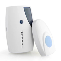 Wireless Doorbell Welcome Bell Intelligent Home Door Bell Alarm 36 Songs Smart Doorbell Wireless Bell Waterproof White Button