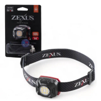 【FUJI-TOKI】日本富士燈器 ZX-R20 8LED充電式頭燈頭戴夾式兩用(露營.釣具.充電式頭燈.登山)