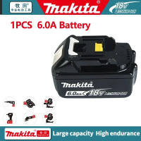100% Original Makita 6Ah/5Ah/2Ah for Makita 18V BBL1830B BL1850B BL1850 BL1840 BL1860 BL1815 Replace