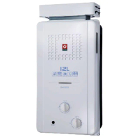 【SAKURA 櫻花】抗風型屋外傳統熱水器 12L(GH1221 NG1/LPG 基本安裝)