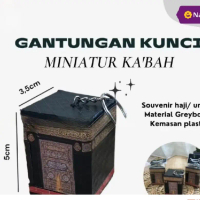 GANTUNGAN Miniature Kaaba Keychain Kaaba Doll Keychain/ Miniature Kaaba Souvenir Hajj and Umrah Keyc