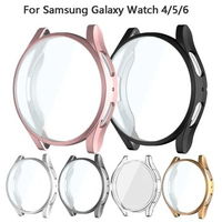 TPU Protective Case for samsung Galaxy watch 6/5/4 TPU Bumper cover Screen protector Galaxy watch 4 5 44mm 40mm