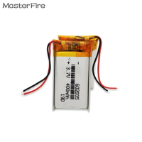 20x 3.7V 400mah Rechargeable Lithium Polymer Battery 602035 for Bluetooth Speaker Car Recorder Smart Watch Massager Batteries