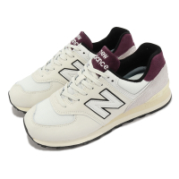 New Balance 休閒鞋 574 男鞋 女鞋 白 紅 麂皮 復古 經典 NB 紐巴倫 U574YR2-D