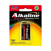 Batre Alkaline 9 Volt / Baterai / Battery / Batu Abc Promo !