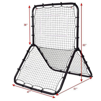棒球打擊訓練網 簡易便攜式可拆卸棒球 網球 足球回彈 反彈訓練  打擊投手練習網