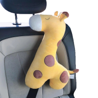 【樂邁家居】汽車安全帶抱枕(可愛造型/安撫孩童/柔軟親膚)