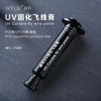 WYLIE UV Curable Fly Wire Paste Fast DryCuring Nano Solder Mask For PCB Board CPU Pin/Hard Disk Welding Maintenance Flux Inks