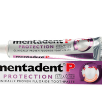 歐洲領導品牌 牙周病適用 美達淨【Mentadent】除齒斑牙周保健含氟牙膏 100ml