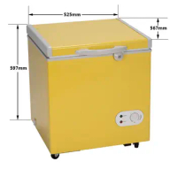 12v24v battery refrigerator solar dc freezer outdoor stall boat freezer car freezer refrigeration refrigeration
