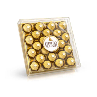 即期品【金莎】經典巧克力24粒金鑽禮盒(300g)