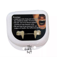 The Goats Dept - Fake Vampire Fangs Original / tgd702 mainan gigi drakula dracula vampir taring mode