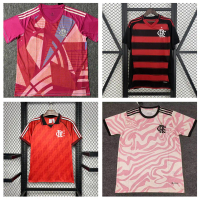 Áo Thi Đấu Flamengo, Phiên Bản Thái Lan, ngắn Tay, Áo Bóng Đá Sân Nhà Và Sân Khách, Phiên Bản Cổ Điể