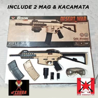 KAC PDW M301 Black Box Kotak Special Edition Edisi Spesial DCobra Hitam Dan Coklat Tan Desert War Ma