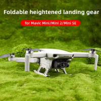 Extended Height Foldable Landing Gear Tripod Stand Mini Drone Accessories Extension Legs for DJI Mini 2/Mavic Mini