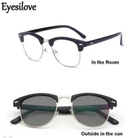 Classic photochromic glasses myopia glasses Nearsighted Glasses with Sensitive Lenses Transition Lenses