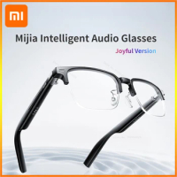 Xiaomi MiJia Intelligent Audio Glasses Joyful Version Dual Leak Proof Denoise Bluetooth Wireless Non Bone Conduction Glasses