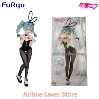 In Stock Original Furyu Hatsune Miku Bicute Bunnies Rabbit Girl Kawaii Doll Genuine Anime Figure Toys for Kids Gift