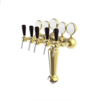 Romantic 5 faucet tower for beer and wine