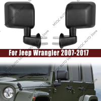 Kailey สำหรับ Jeep Wrangler 2007-2017 และ Wrangler JK 2018 ชุดกระจกมองหลังแบบพับได้พร้อมระบบปรับไฟฟ้