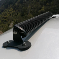 Rubber Coated Neodymium Heavy beam Car Magnets M6/M8 Led bar Magnet holder Powerful Magnetic Mounts Roof light bar fix brackets