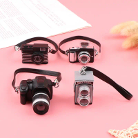 กล้อง SLR ดิจิตอลจิ๋ว สำหรับตกแต่งบ้านตุ๊กตา 1 ชิ้น