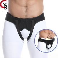 Hernia Belt Truss for Single/Double Inguinal, Support Brace for Men&amp;Women Recovery Strap with 2 Removable Compression Pads