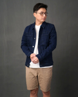 Denim Jaket Pria Panjang | Jaket Denim Pria Cowok Men Casual