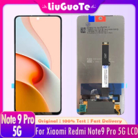 Original 6.67'' For Xiaomi Redmi Note 9 pro 5G Display Touch Screen Assembly for redmi note 9pro lcd Display M2007J17C LCD