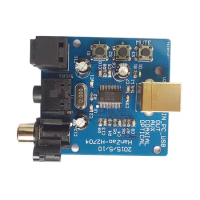 PCM2704 Computer USB 2.0 DAC decoder board Support fiber / coaxial / audio signal output