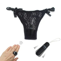 Vibrating Panties 10 Function Wireless Remote Control Bullet Vibrator Strap on Underwear Vibrator for Women Sex Toy